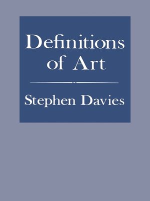 cover image of Definitions of Art